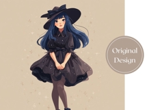 Cartoon Halloween Witch Tumbler, Halloween Tumbler Design Product Image 3