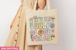 It&#039;s the Self-Love PNG, Retro Positive Sublimation PNG Product Image 3
