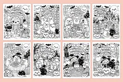 Spooky Kawaii Coloring Book Kdp interiors Product Image 3