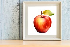 Watercolor Apple Clipart Product Image 3