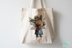 Whimsical Blue Christmas Clipart Product Image 3