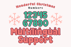 Wonderful Christmas - Fancy Christmas Font Product Image 3
