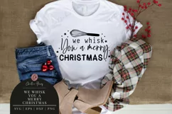 We Whisk You A Merry Christmas SVG - Christmas Potholder SVG Product Image 3