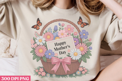 Happy Mothers Day Floral PNG Product Image 3