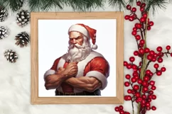 Handsome Santa Claus Clipart, Santa Claus Clipart Product Image 3