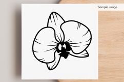 Orchid Flower SVG Product Image 3
