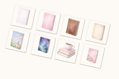 20 PNGs Colorful Book Covers Clipart Product Image 3