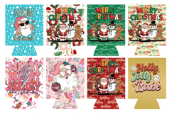 33 Christmas &amp; New Year 2026 Can Cooler Wraps Bundle Product Image 4