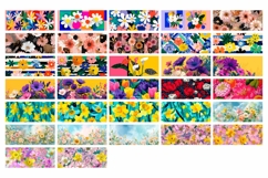 Cartoon Flowers Mug Designs, Pop Art Mug Bundle Product Image 3