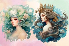 Mystical Sea Sublimation Clipart Bundle, Mystical Sea Sublim Product Image 4