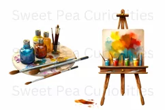Artist, Paint, Junk Journal, PNG, Clipart, Ephemera Product Image 3