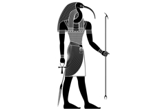 Thoth.Egyptian ancient symbol. Culture.Design element. Product Image 3