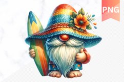 Summer Gnome Sublimation - Clipart PNG Bundle Product Image 4