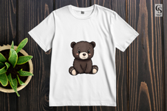Cute Baby Bear Clipart Sublimation PNG Product Image 2