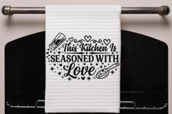 This Kitchen Is Seasoned With Love Svg, Farmhouse Svg. Product Image 4