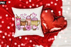 Coffee Valentine Png - Valentines Day - Love PNG Product Image 3