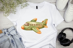 Watercolor Travel Clipart Product Image 4