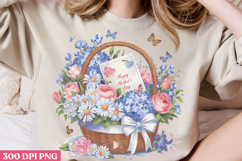 Happy Mothers Day Floral PNG Product Image 3