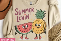 Summer Lovin' PNG, Vintage Summer Sublimation PNG Product Image 3