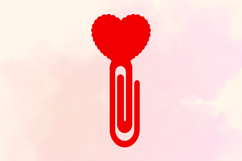 Paper Clips, Heart STL/3MF files for 3D Printing Product Image 3