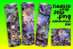 Agate Art Sublimation Tumbler Series Product Image 1