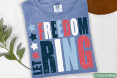 Let Freedom Ring PNG | USA PNG | Fourth Of July PNG Product Image 1