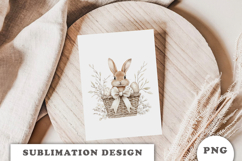 Watercolor Easter Bunny png Product Image 3