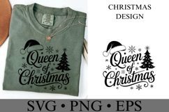 Queen of Christmas Svg | Christmas svg | Shirt Svg Product Image 3