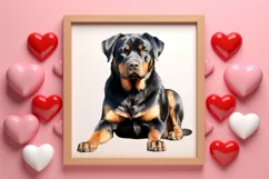 Valentine Pet Dogs Clipart, Valentine Pets Clipart Product Image 3