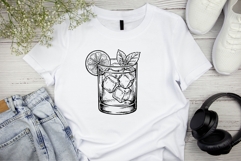 Vintage Cocktail Clipart Product Image 3
