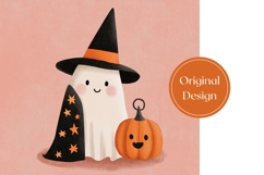 Magic Ghost Tumbler Sublimation, Halloween Ghost PNG Product Image 3