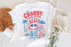 If Crabby Please Return To The Beach PNG Sublimation Product Image 3