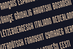 That Appeal Rough Vintage Condensed Display Font Product Image 3