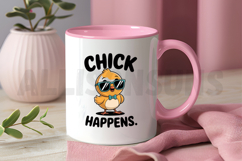 Cool Cartoon Chick With Sunglasses And Bowtie For Easter Product Image 3
