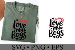 Love my Boys Svg | Game Day Svg | Sport Svg | Shirt Svg Product Image 3