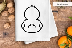 Baby Duck SVG Back View Product Image 3