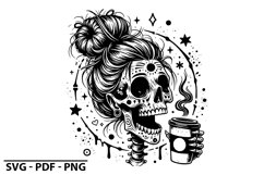 Funny Skeleton SVG Design | High Quality SVG File Product Image 1