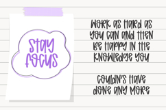 Preppy Writing- A Cute Skinny handwritten font Product Image 3