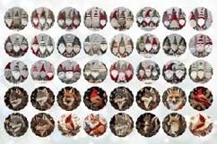 Christmas Animals Wind Spinner Bundle, Gnomes Wind Spinner Product Image 3