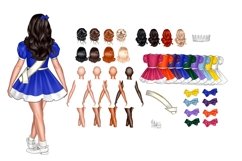 Little Beauty Queen Print, Personalized Pageant Print Product Image 2