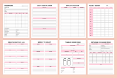 2027 Craft Business Organizer |Business Planner Product Image 3