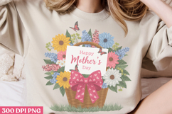 Happy Mothers Day Floral PNG Product Image 3
