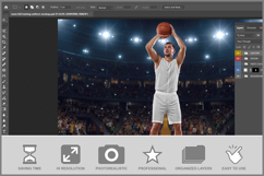 Mens Full Training Uniform Mockup Product Image 2