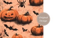 Cute Halloween Tumbler, Fall Pumpkins Tumbler Sublimation Product Image 3