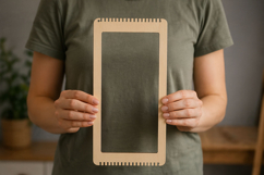 Big bookmark weaving loom 12 inch 30 cm digital file laser Product Image 3
