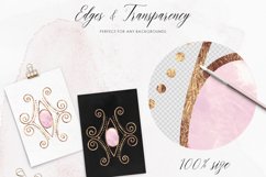 Shabby Chic Frames Clip Art, Modern Vignettes Product Image 3