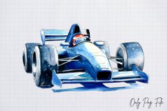 Racing Nursery Clipart PNG Product Image 1