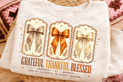 Grateful Thankful Blessed PNG Design grateful thankful bless Product Image 3