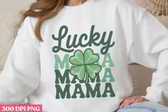 Lucky Mama PNG, St Patricks Day Sublimation PNG Product Image 3