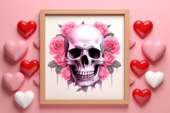 Love Gothic Valentine Clipart, Gothic Valentine Clipart Product Image 3